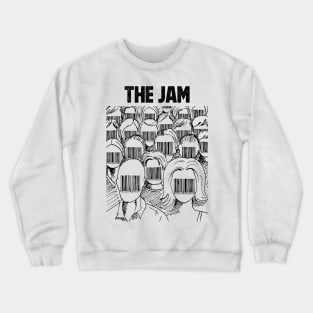 Barcode face The Jam Crewneck Sweatshirt